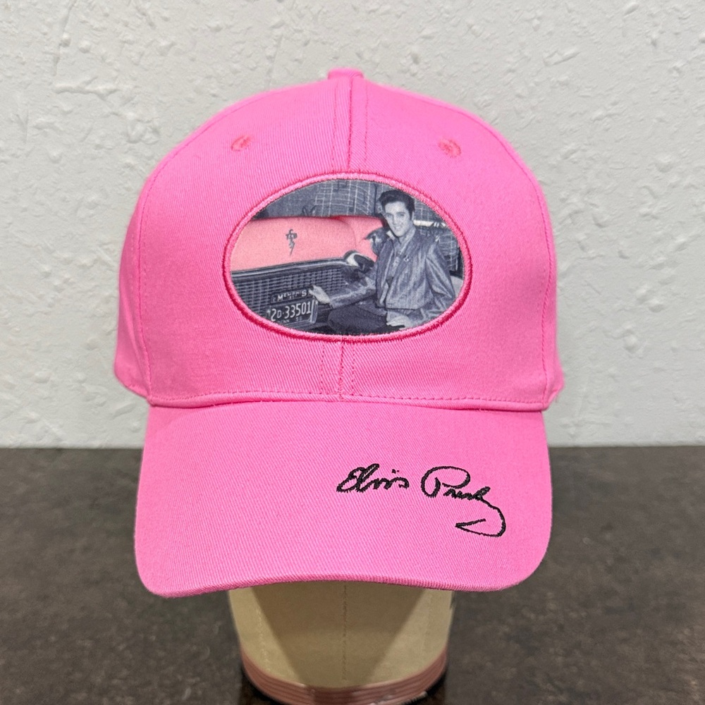 Pink‎ Elvis Presley Signature Baseball Cap